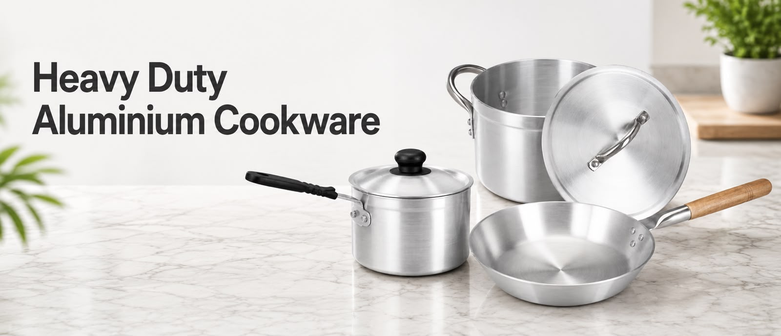 Heavy Duty Aluminium Cookware