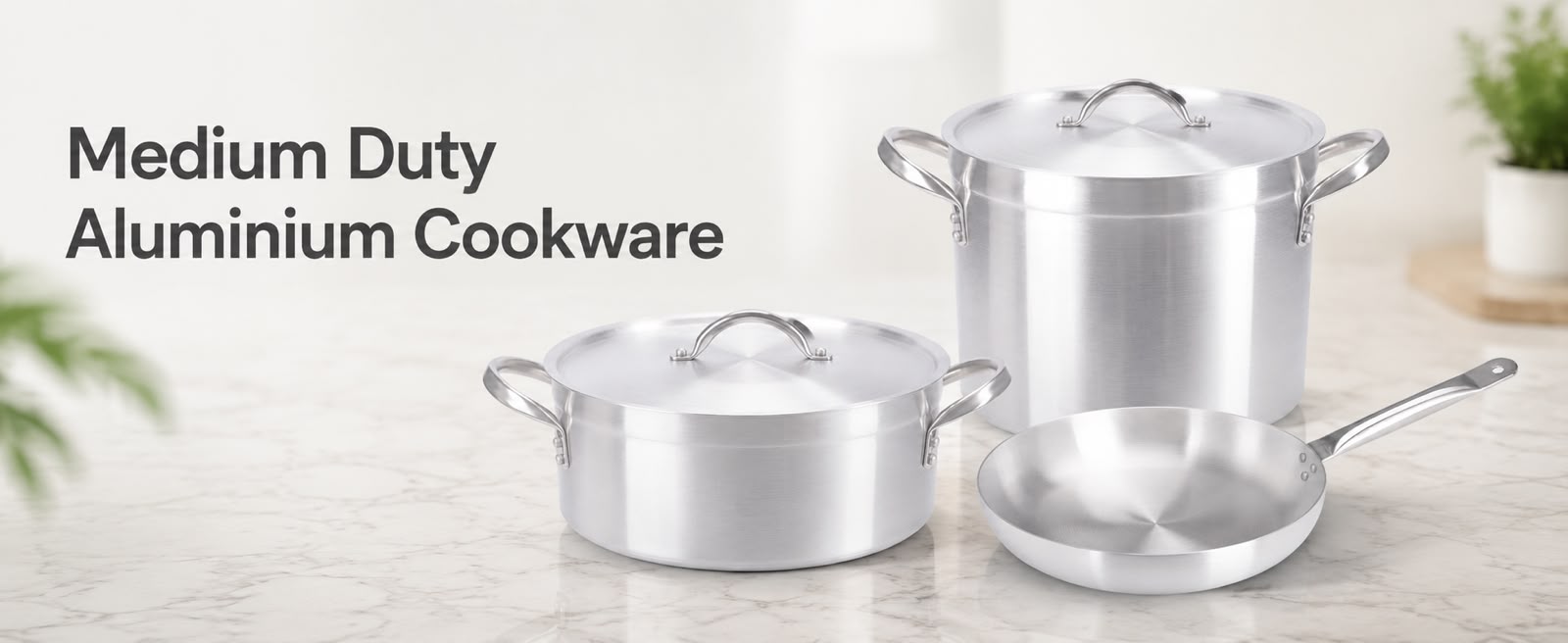 Medium Duty Aluminium Cookware